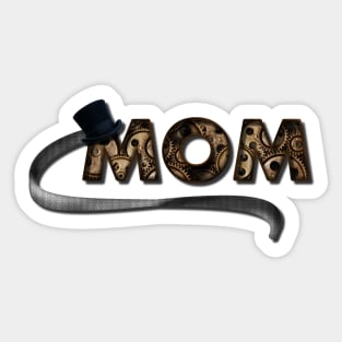 Steampunk Mom Sticker